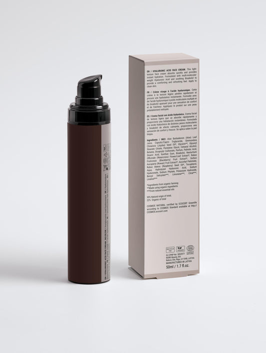 Hyaluronic Acid Face Cream for Men - RAVV