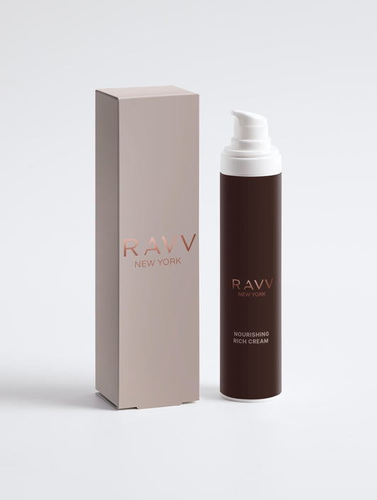 Nourishing Rich Cream - Hydrating Face Moisturizer - RAVV