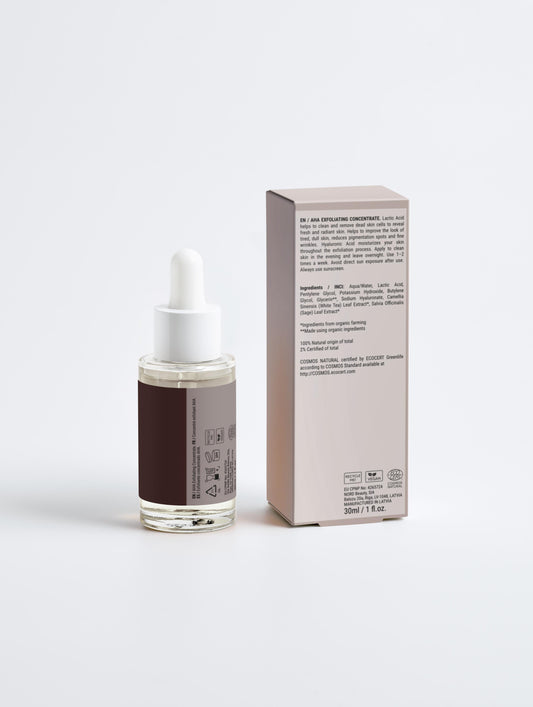 AHA Peeling Concentrate with Lactic & Hyaluronic Acid - RAVV