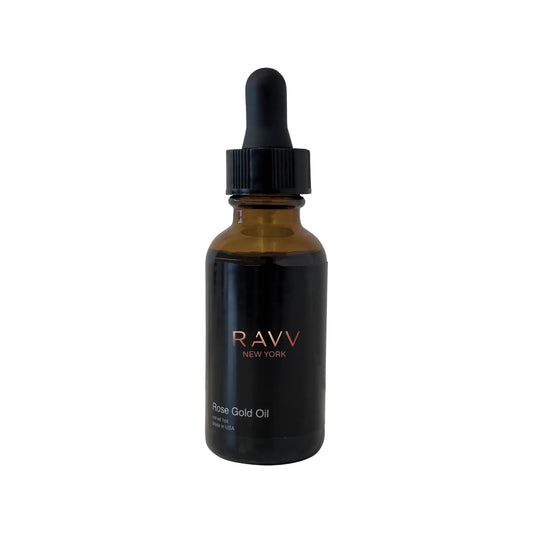 Anti-Aging Facial Oil in Rose Gold for Youthful Skin - RAVV