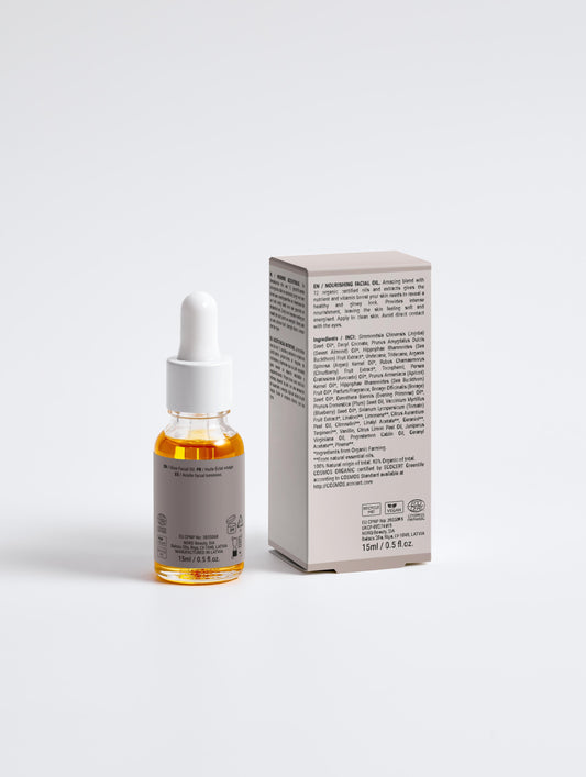 Nourishing Facial Oil with 11 Organic Oils - RAVV