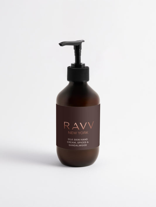 Silk Skin Hand Cream - Spices & Sandalwood - RAVV