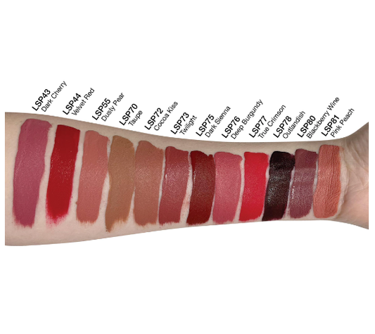 Matte Lip Stain - Deep Burgundy - RAVV