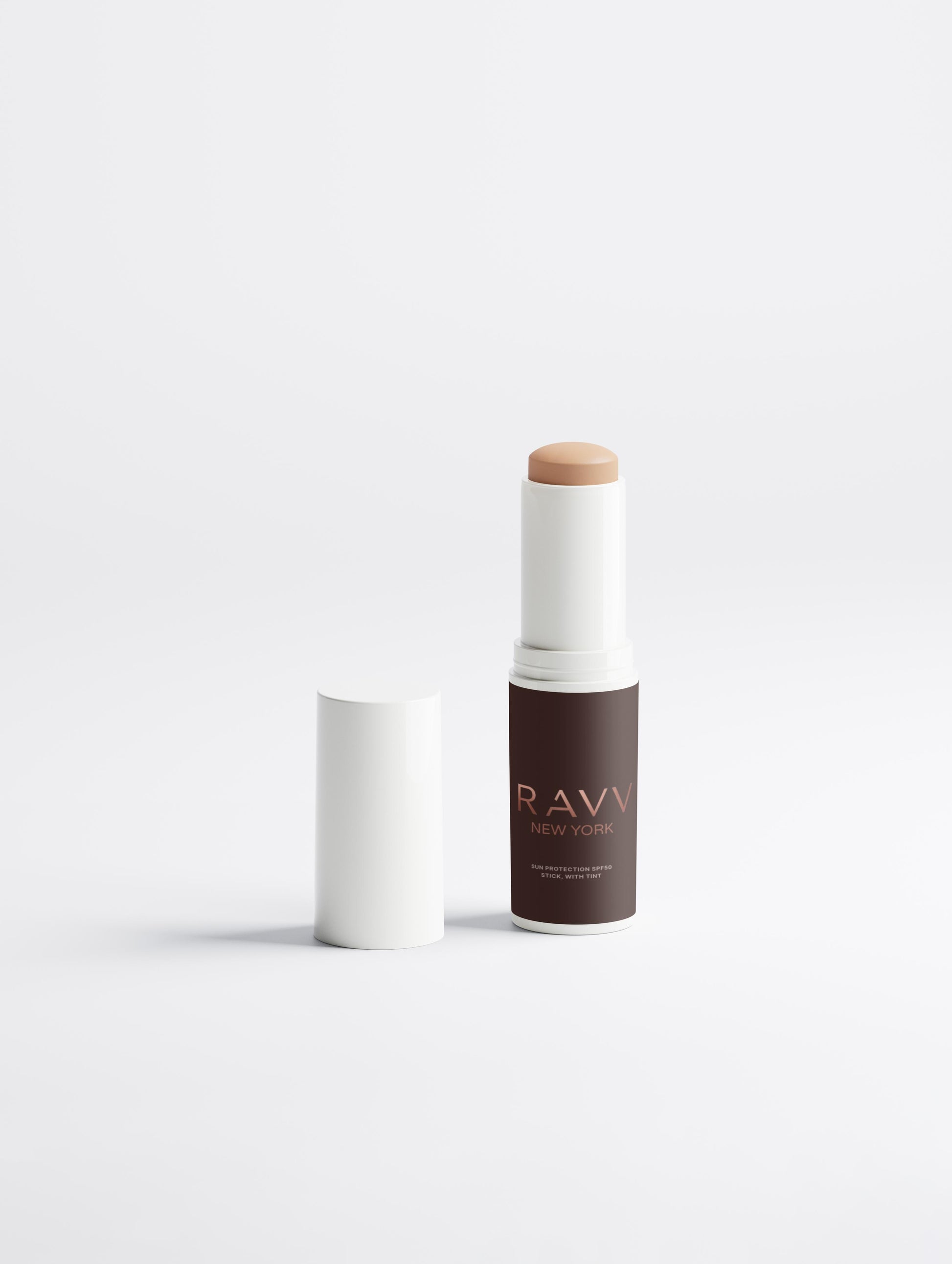 SPF 50 Mineral Tinted Sunscreen Stick - RAVV