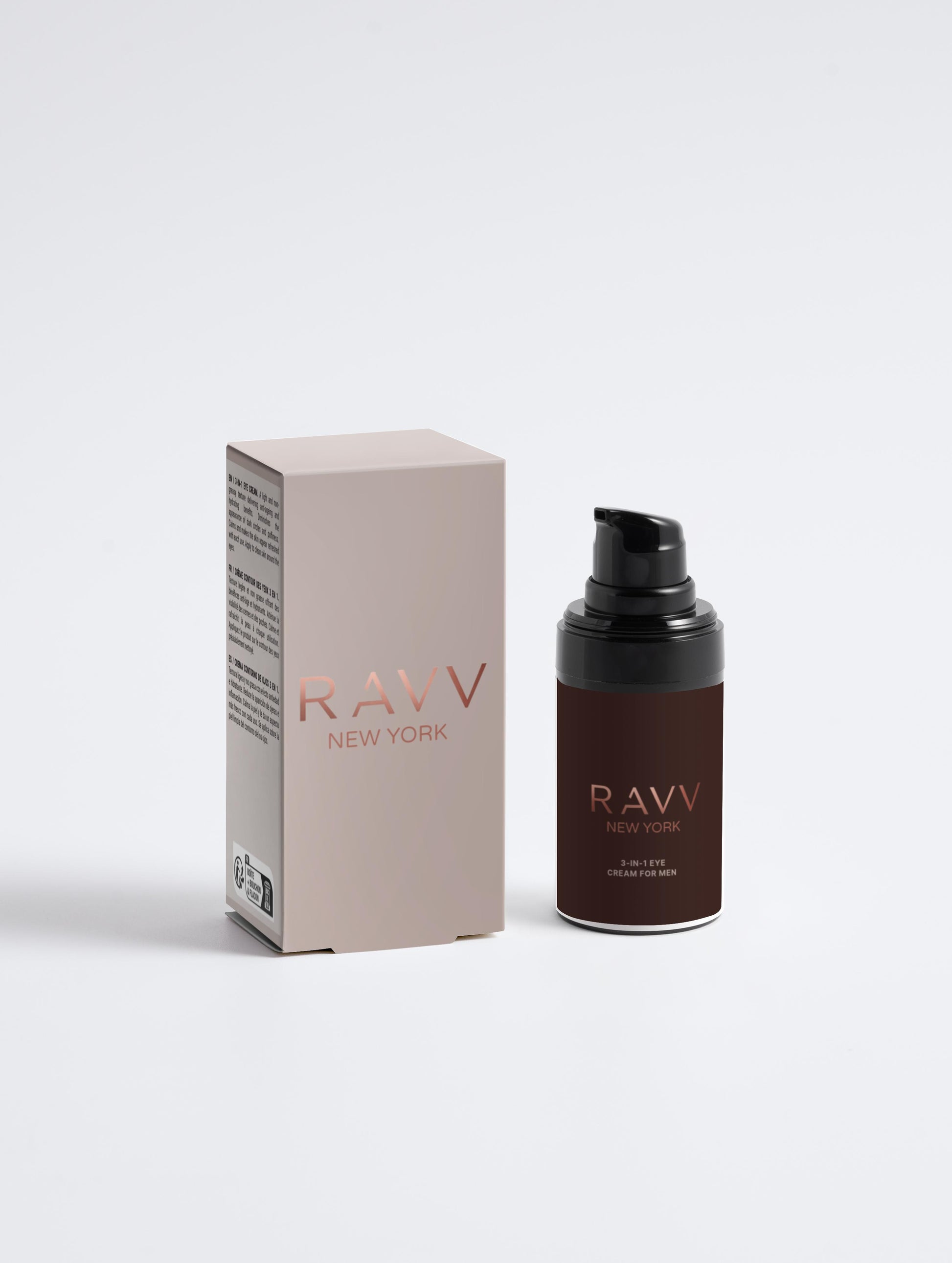 3-in-1 Anti-Aging Eye Cream for Men - RAVV