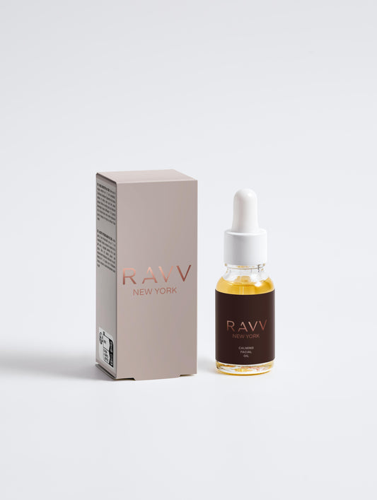 Calming Facial Oil with CBD - RAVV