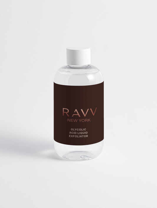 Glycolic Acid Liquid Exfoliator - 5% Exfoliating Solution - RAVV